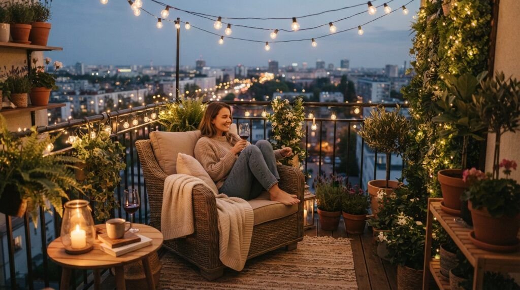 Cozy Balcony Decorating Ideas