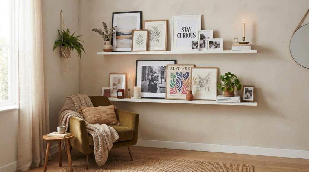 Corner Wall Gallery Ideas