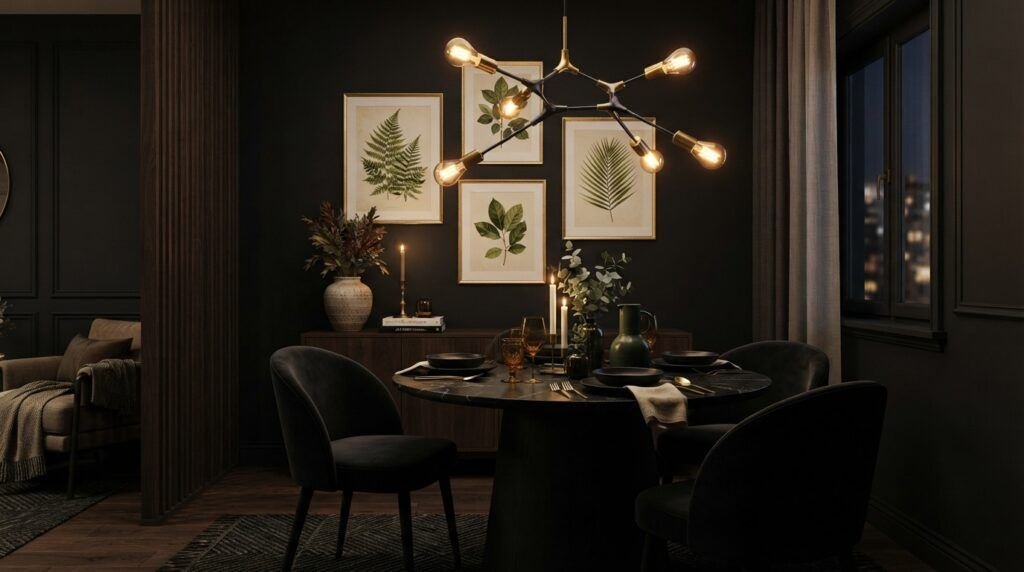 Black Nouveau Decor