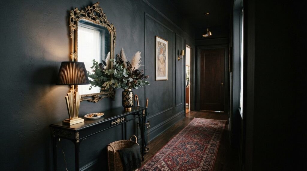 Black Nouveau Decor