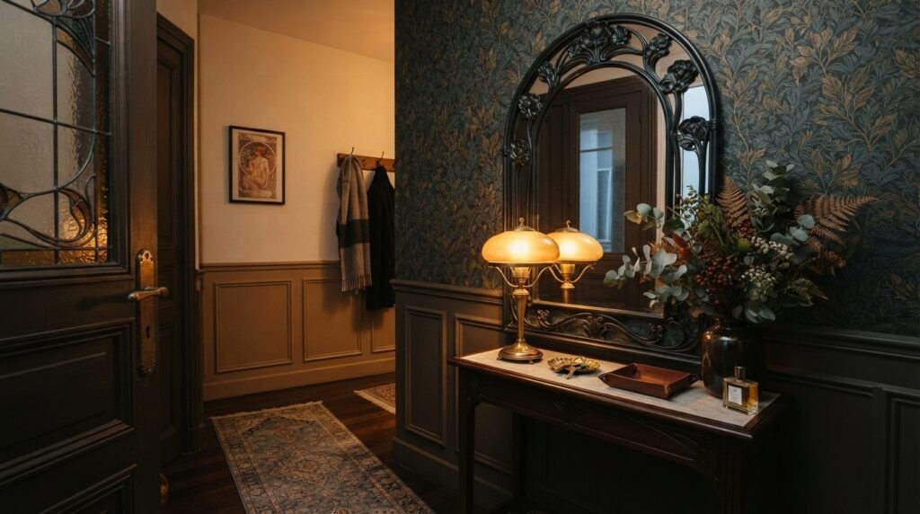Black Nouveau Decor