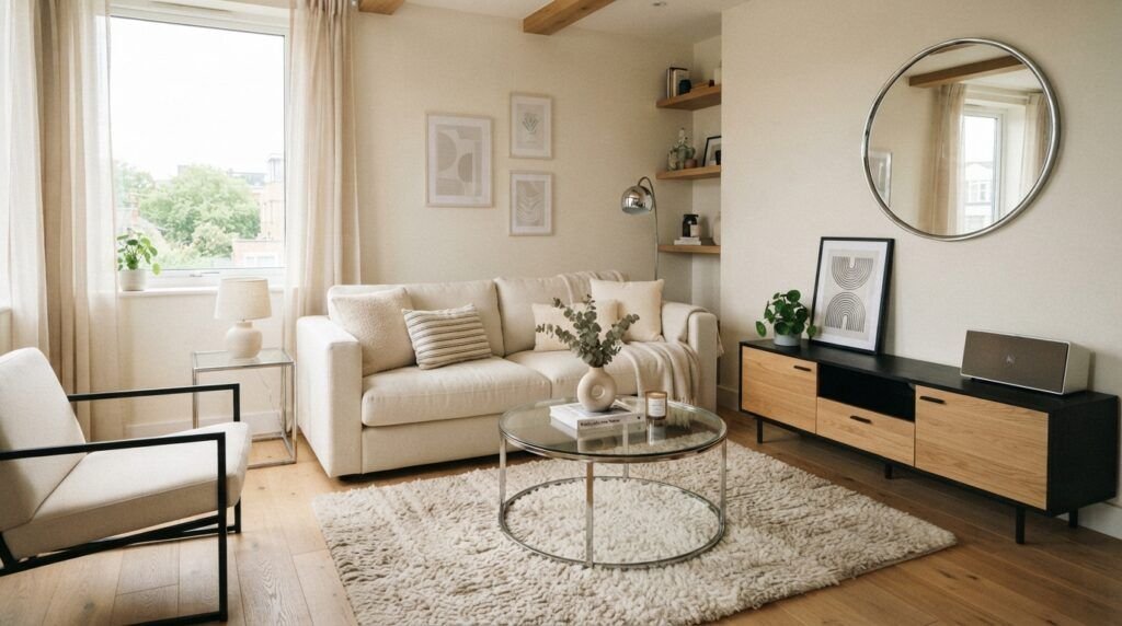 Chrome Living Room