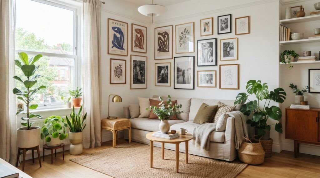 Corner Wall Gallery Ideas