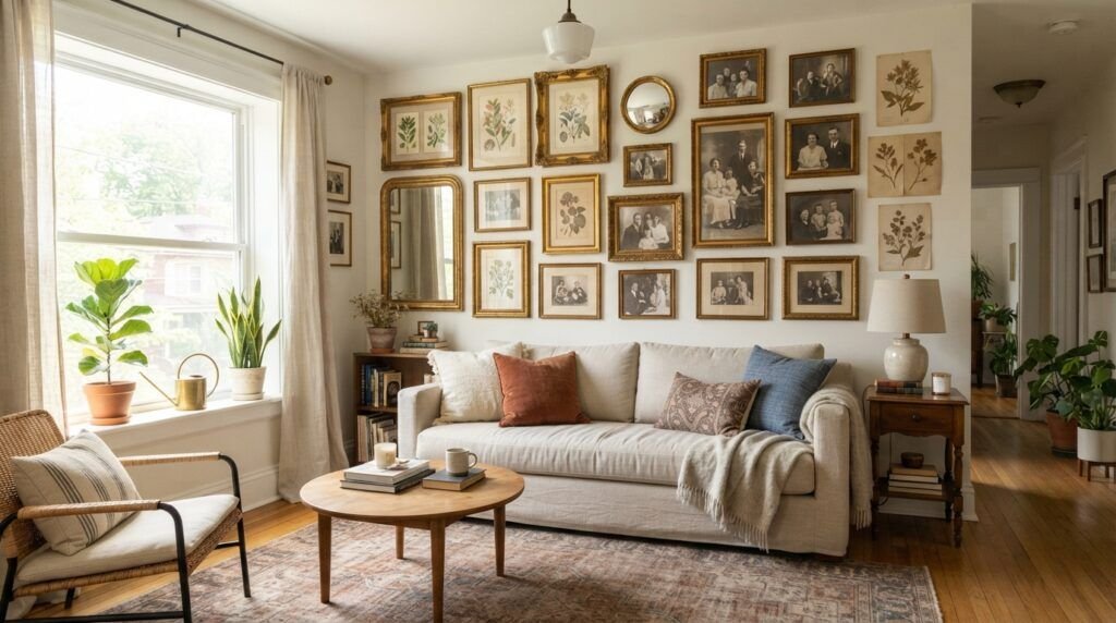 Vintage Inspired Gallery Wall Ideas
