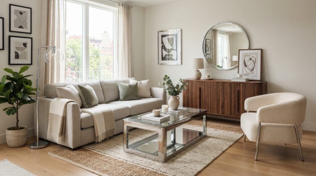 Chrome Living Room
