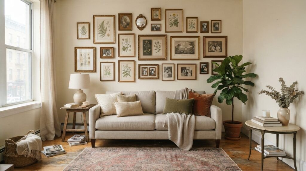 Vintage Inspired Gallery Wall Ideas