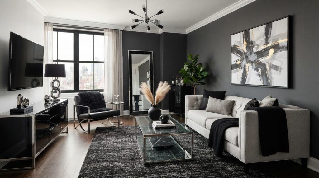 Chrome Living Room