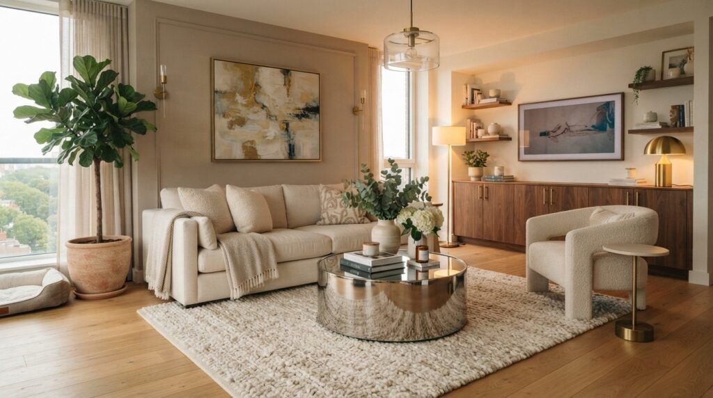 Chrome Living Room