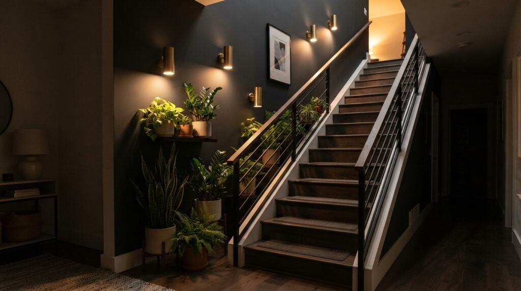 Indoor Staircase Garden