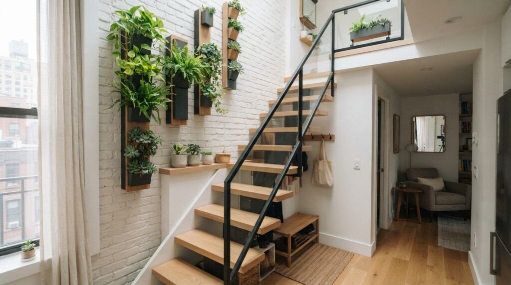 Indoor Staircase Garden