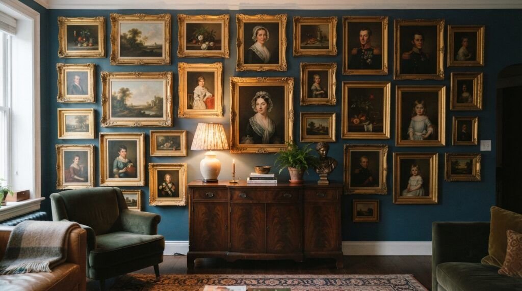 Vintage Inspired Gallery Wall Ideas