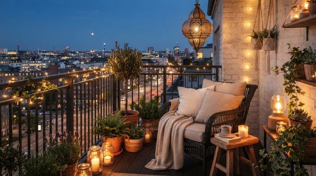 Cozy Balcony Decorating Ideas