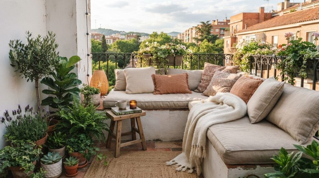 Cozy Balcony Decorating Ideas