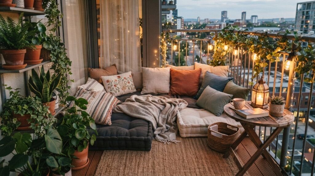 Cozy Balcony Decorating Ideas
