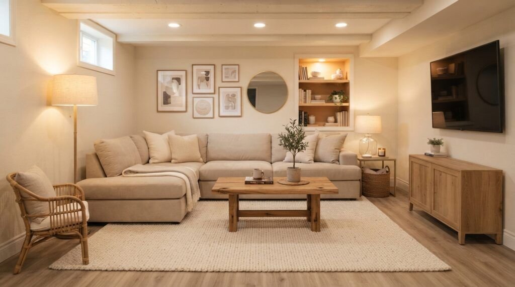 Basement Living Room Ideas