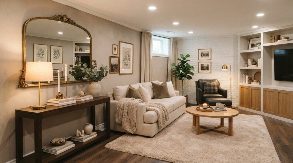 Basement Living Room Ideas