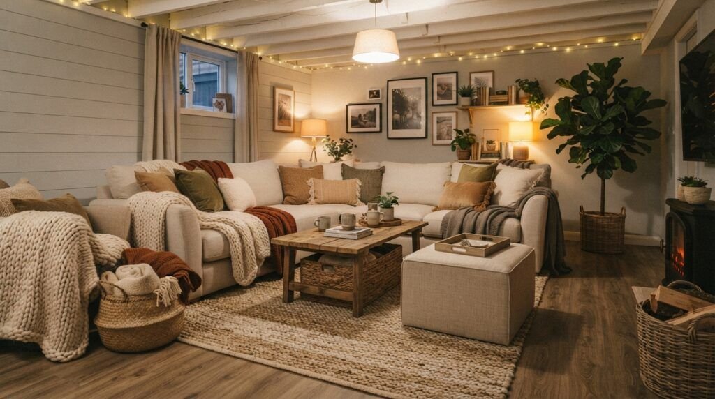 Basement Living Room Ideas