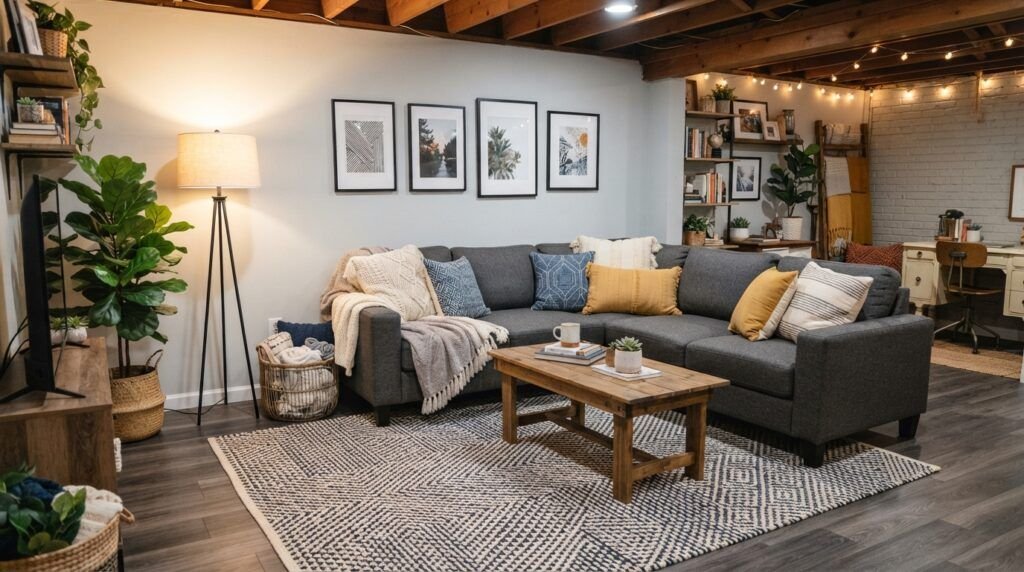 Basement Living Room Ideas