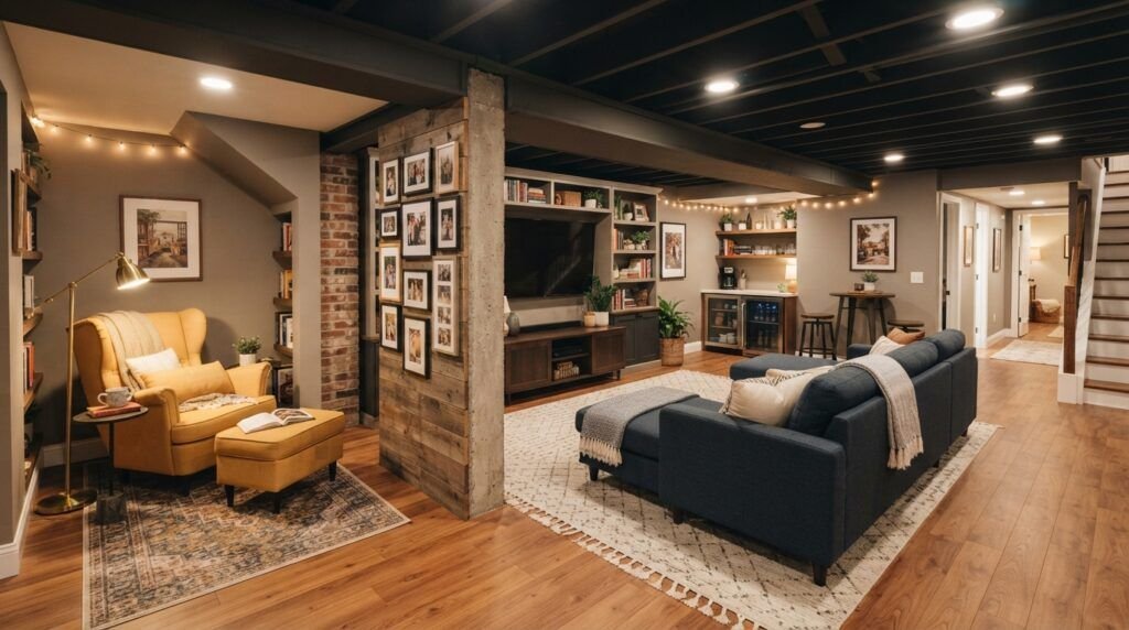 Basement Living Room Ideas