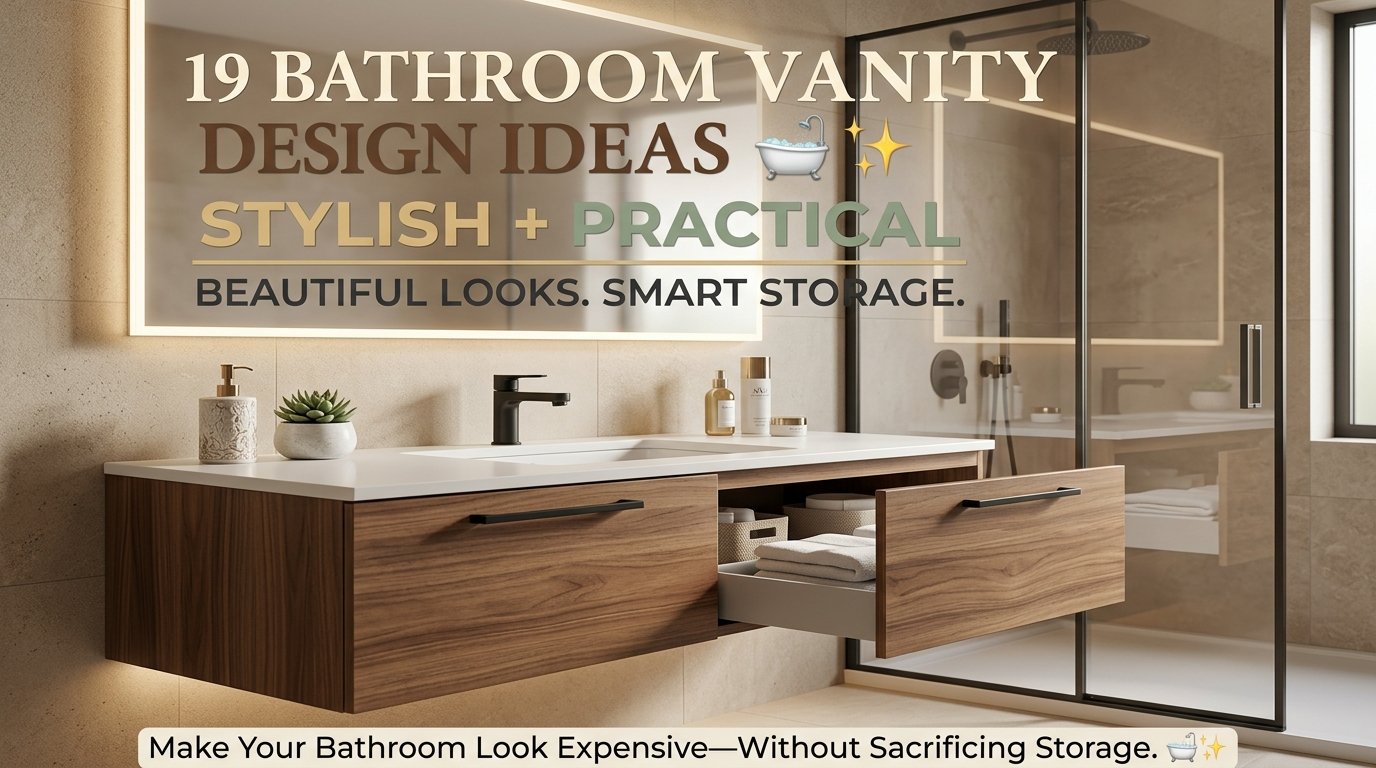 You are currently viewing 19 Bathroom Vanity Design Ideas That Look Stylish and Practical