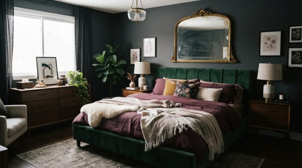 Dark Feminine Bedroom