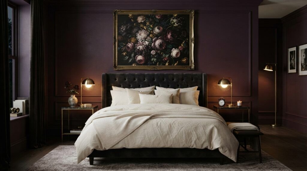 Dark Feminine Bedroom