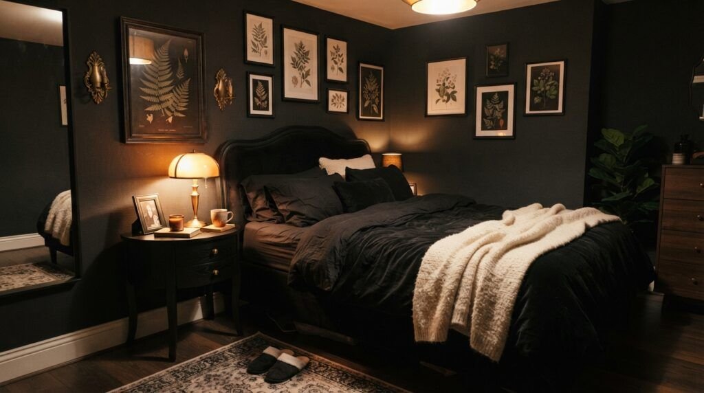 Black Nouveau Decor