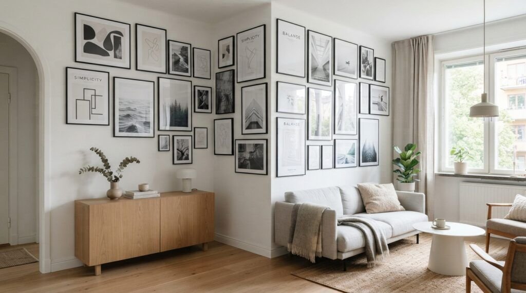 Corner Wall Gallery Ideas