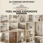 24 Chrome Entryway Decor Ideas for a Sleek & Stylish Home
