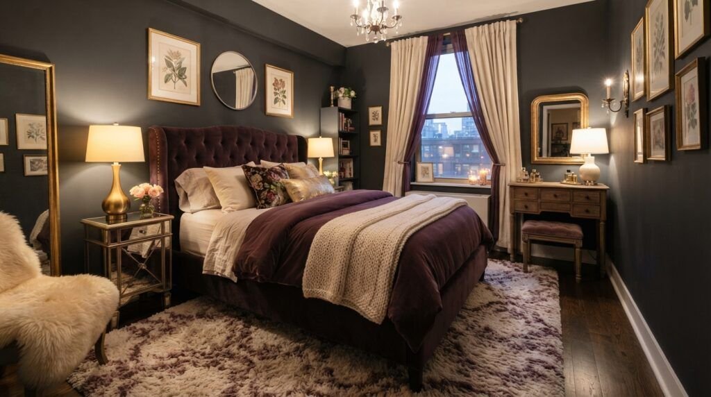 Dark Feminine Bedroom