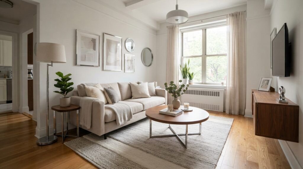 Chrome Living Room