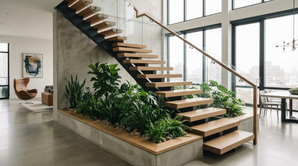 Indoor Staircase Garden