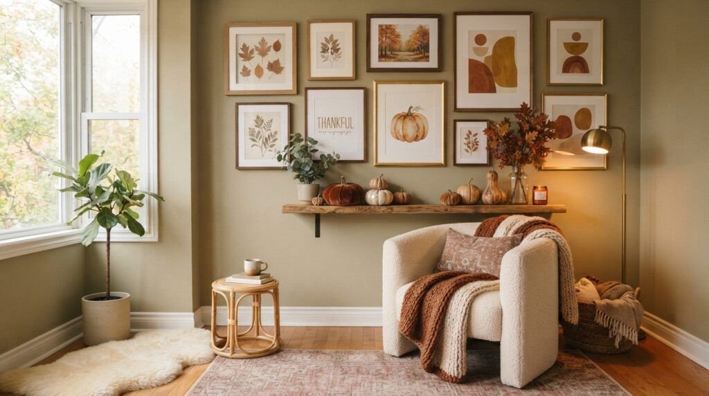 Corner Wall Gallery Ideas