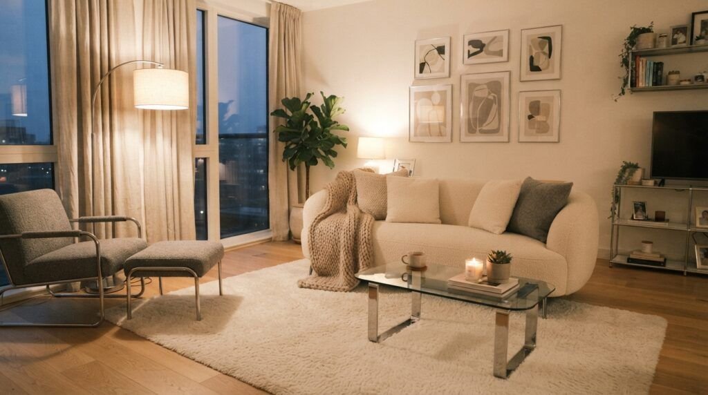 Chrome Living Room
