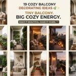 19 Cozy Balcony Decorating Ideas for a Beautiful & Relaxing Space