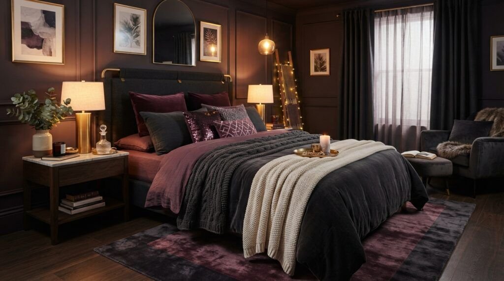 Dark Feminine Bedroom