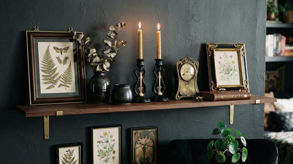 Black Nouveau Decor