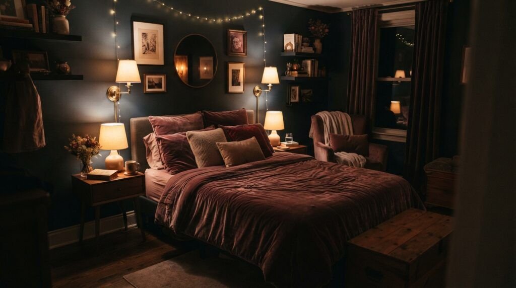 Dark Feminine Bedroom