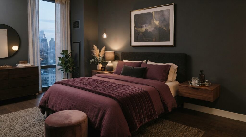 Dark Feminine Bedroom