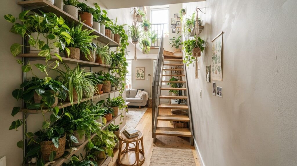 Indoor Staircase Garden