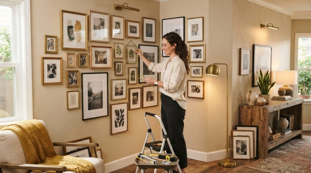 Corner Wall Gallery Ideas