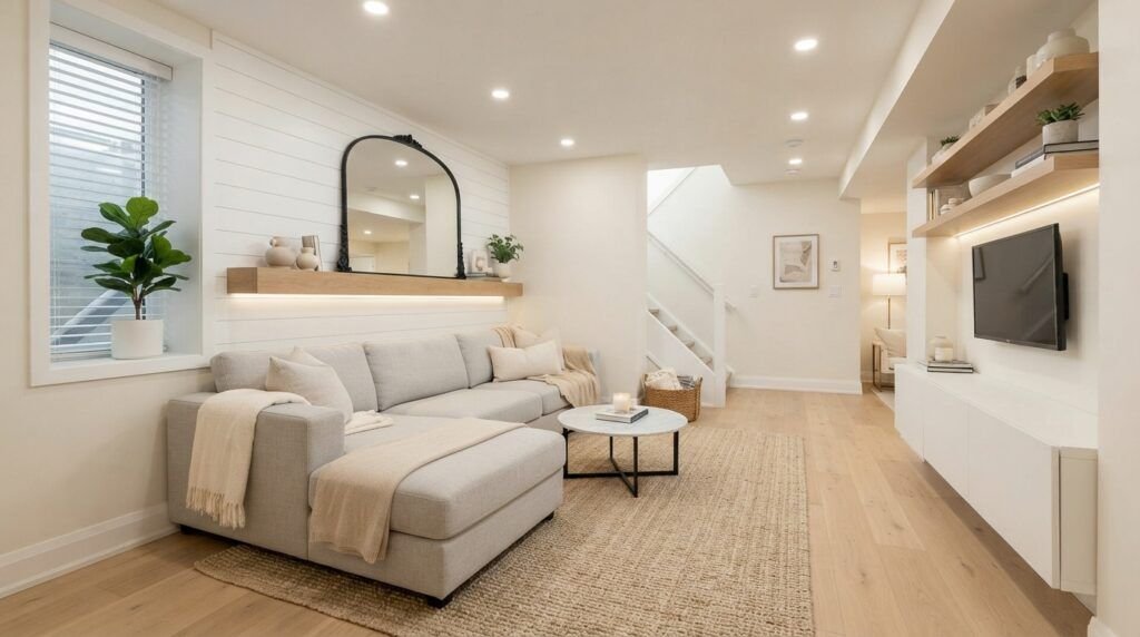 Basement Living Room Ideas
