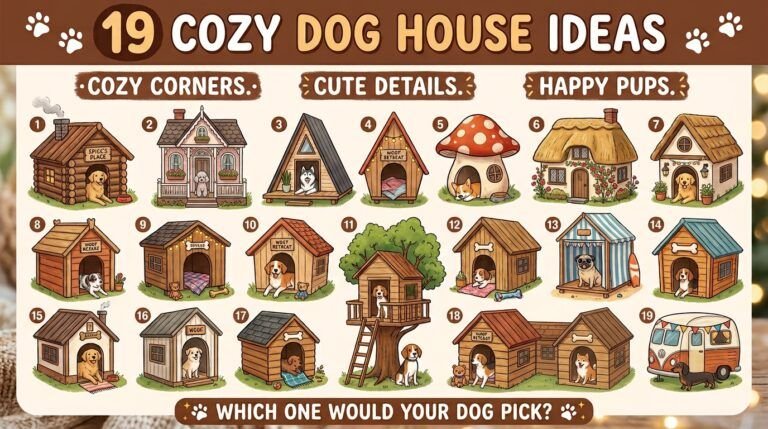 Read more about the article 19 Cozy Dog House Ideas Your Pup Will Love