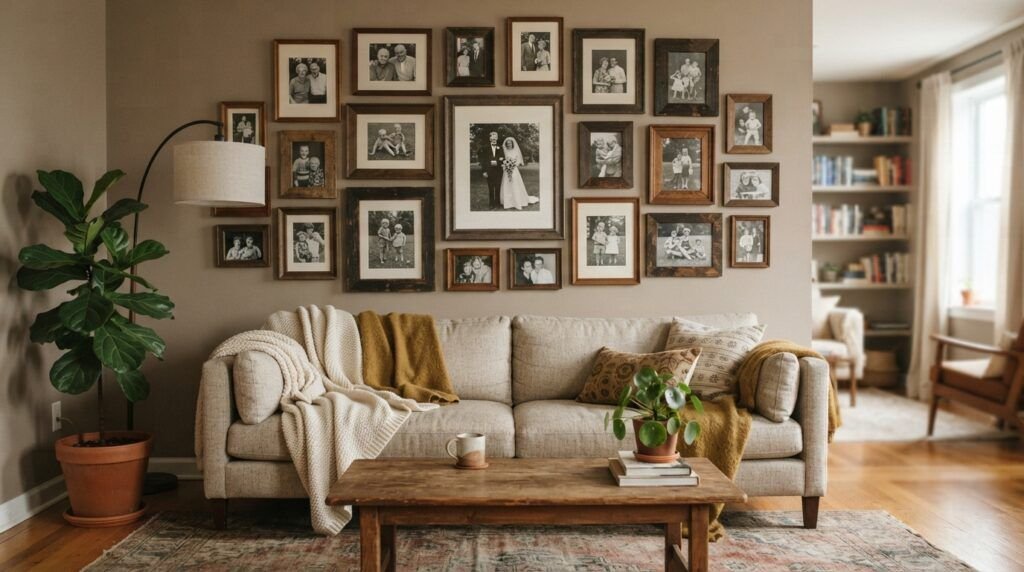 Vintage Inspired Gallery Wall Ideas
