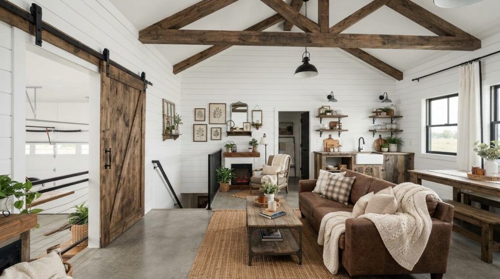 Garage Designs with Loft