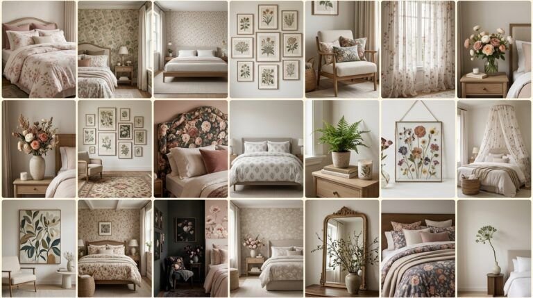 Read more about the article 23 Floral Bedroom Decor Ideas for a Pretty & Relaxing Retreat