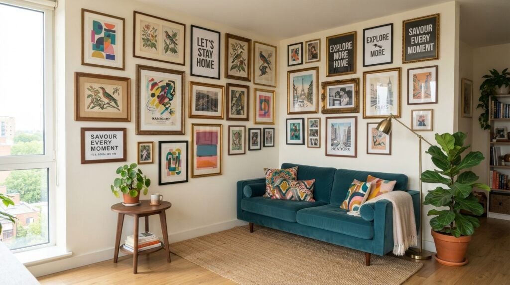 Corner Wall Gallery Ideas