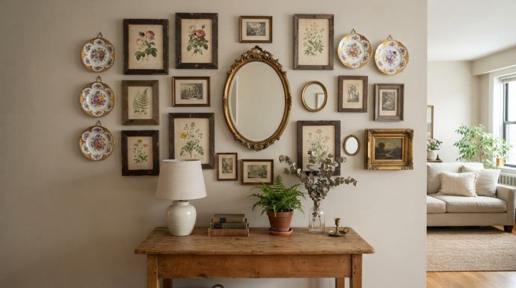 Vintage Inspired Gallery Wall Ideas