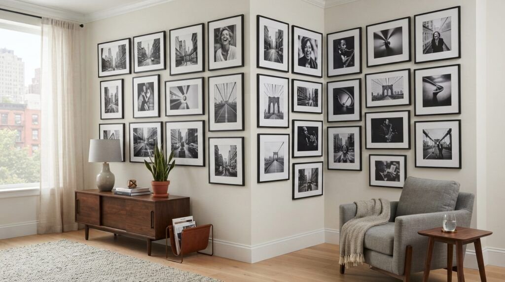 Corner Wall Gallery Ideas