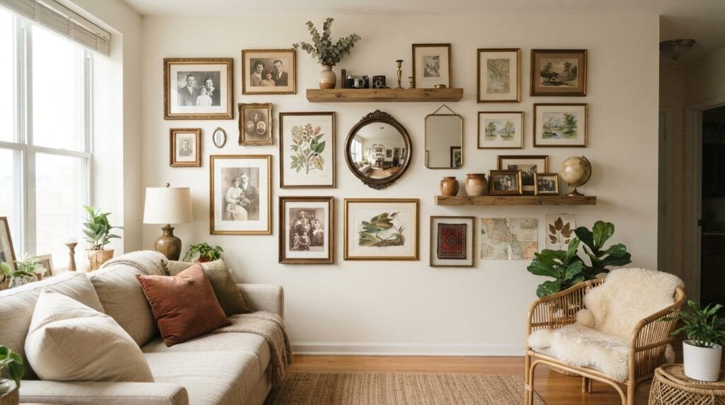 Vintage Inspired Gallery Wall Ideas